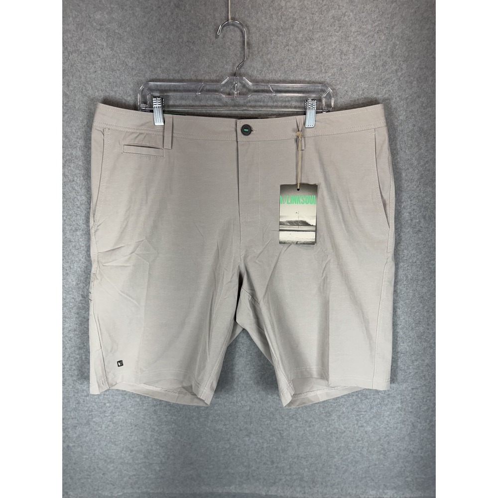 Linksoul Boardwalker Shorts Mens 40 Hybrid Golf Casual Performance Stretch